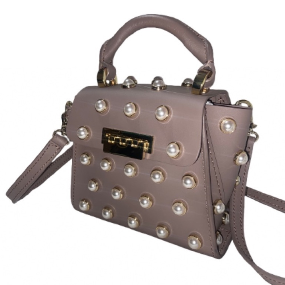 ZAC Zac Posen Eartha Faux Pearl Mini Top Handle Crossbody Bag - Picture 2 of 8